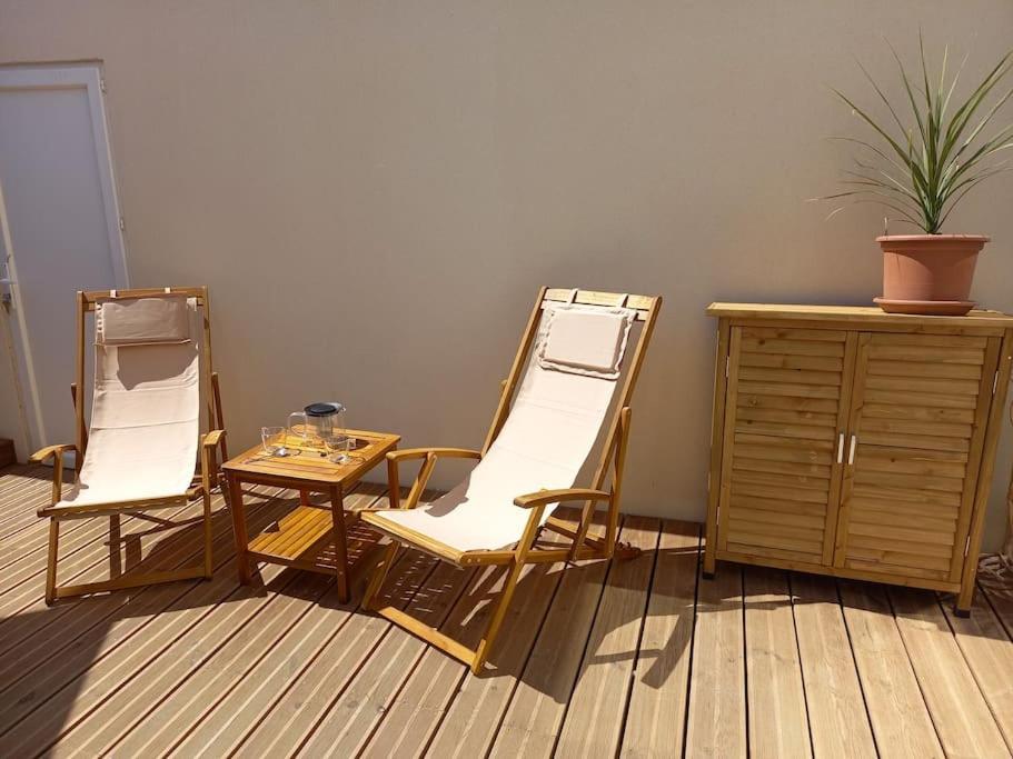 Appartement 100 M2 Terrasse Piscine Груисан Екстериор снимка